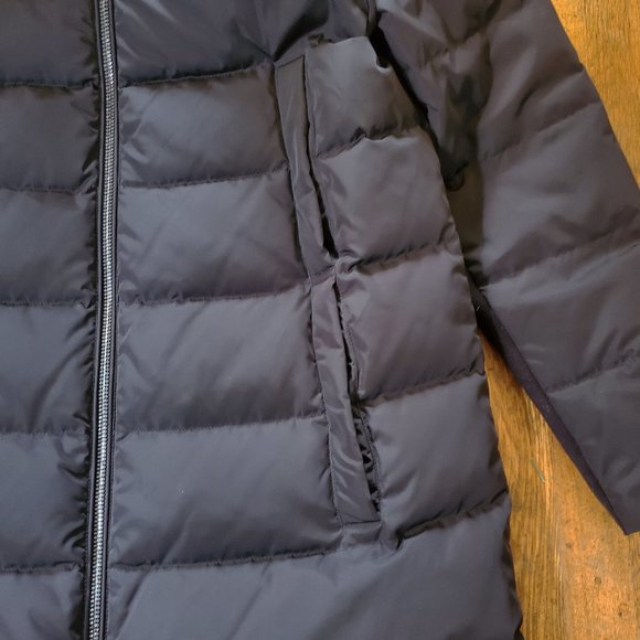 DKNY Faux-fur-trim Puffer Coat - Black - L - Picture 3 of 11